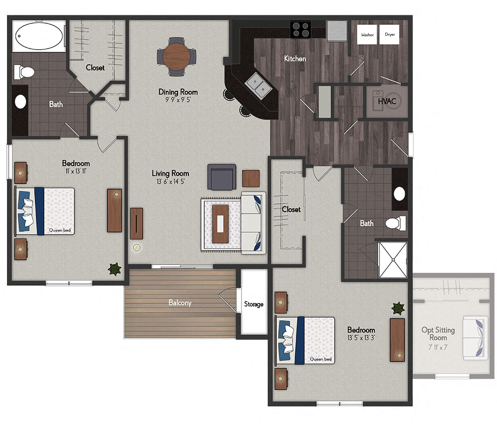 6925 S 115th St Plz Studio-2 Beds Apartment for Rent - Photo Gallery 25